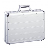 Attaché case, aluminium, avec des serrures de combinaisonenv. 45,5 x 33 x 12,5 cm