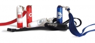 Baume à lèvres /ingrédients 100% naturels avec protection solaire naturelle / arôme vanille / lanyard
