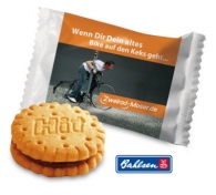 mini biscuit bahlsen au chocolat avec personnalisation directe sur l'emballage 


 dimensions : 70 x