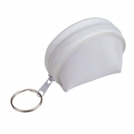 Mini bourse avec porte-clés en métal, pvc - 60 × 45 × 30 mm