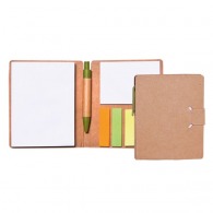 200 notes adhesives de differents format avec stylo bille dans une pochette en carton - 95