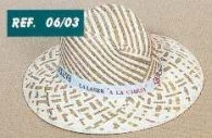Chapeau de qualité supérieure fabriqué dans le sud de l'espagne