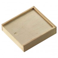 Bois - set comprenant un jeu de 54 cartes et un jeu de 5 dés en