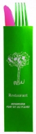 Tui en carton pour couverts avec personnalisation de votre logo