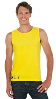 100% coton semi-peigné - colletage en côte. tubulaire, sans manches