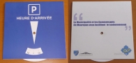 objet publicitaire | Disque de stationnement personnalisé | Disques de stationnement publicitaires | Disque de stationnement européen zone bleue promotionnel(le)