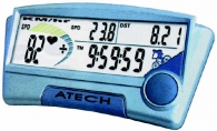 Ordinateur de vélo 9 fonctions resist affichage géant dim : 72x21mm - pulsomètre sans fil -