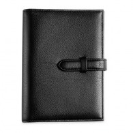 Organiseur & agenda en cuir pleine fleur, format a6, recharge millesimee, 6 rubriques.(135x190mm)