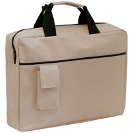 Porte-documents en polyester avec fermeture zippée et pochette pour téléphone portable - 385×295×95 mm