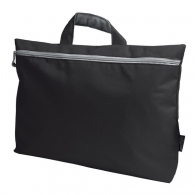 Sac - congrès en polyester avec fermeture-éclair et avec poignée