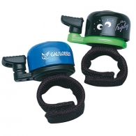 Sonnette de doigt avec fermeture velcro pour roller skater 