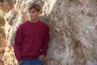 Sweat manches droites fruit of the loom70 % coton 30 % polyester, confortable col rond en