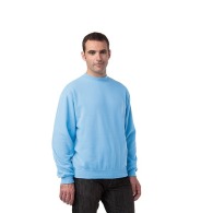 Sweatshirt manches droites jerzees70 % coton peigné à fil de chaîne continu 30 % polyester, surpiqûre
