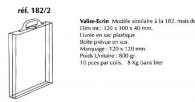 Valise transparente publicitaire personnalisée en plexiglas / mallette transparente. cette valise transparente est à utiliser comme