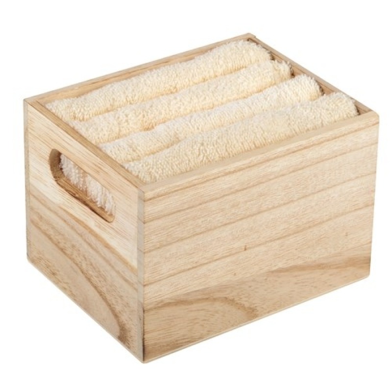 Lot 5 Petites Serviettes Avec Boucle Suspendue 10x10 Cm - Absorbantes Cuisine Salle De Bain