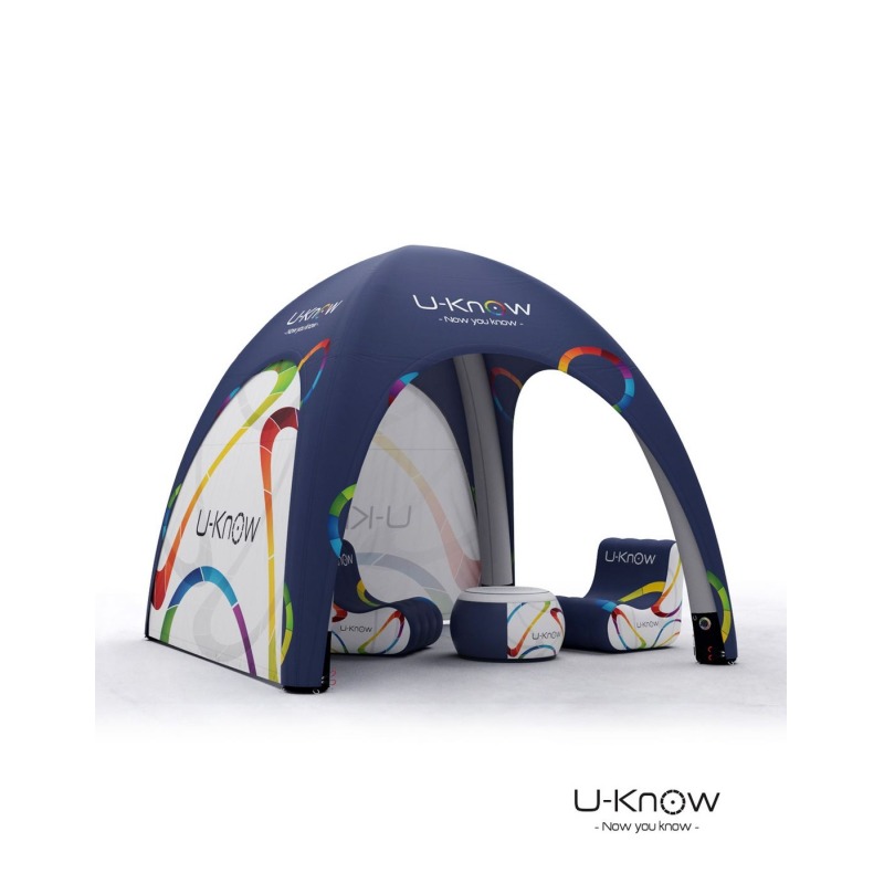 Tente, Goodies, Tente personnalisable gonflable 4x4m