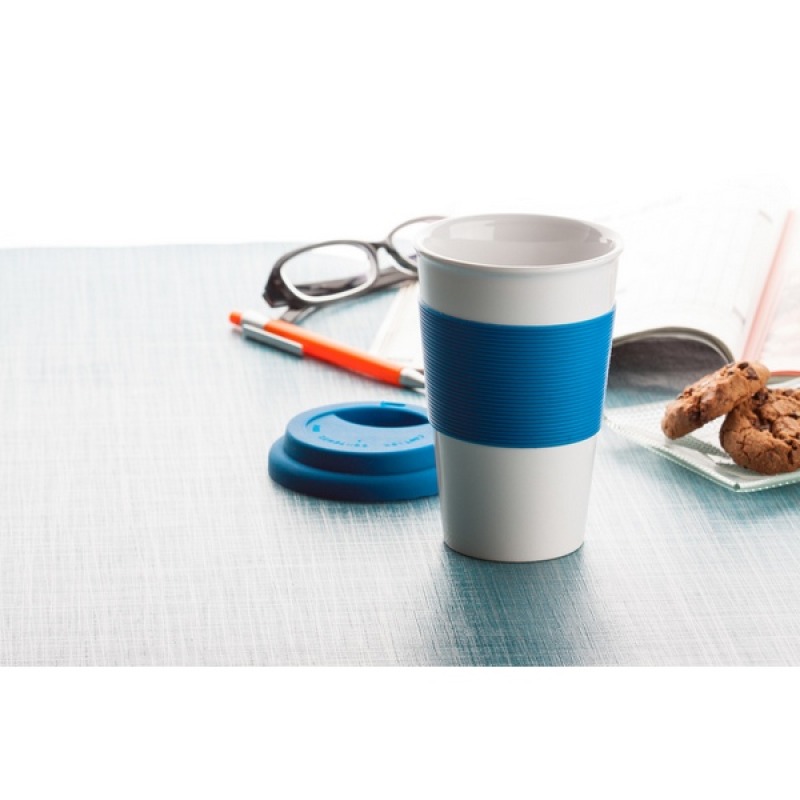 Cadeaux CSE, primes : Mug en Céramique Simple Paroi avec un Couvercle