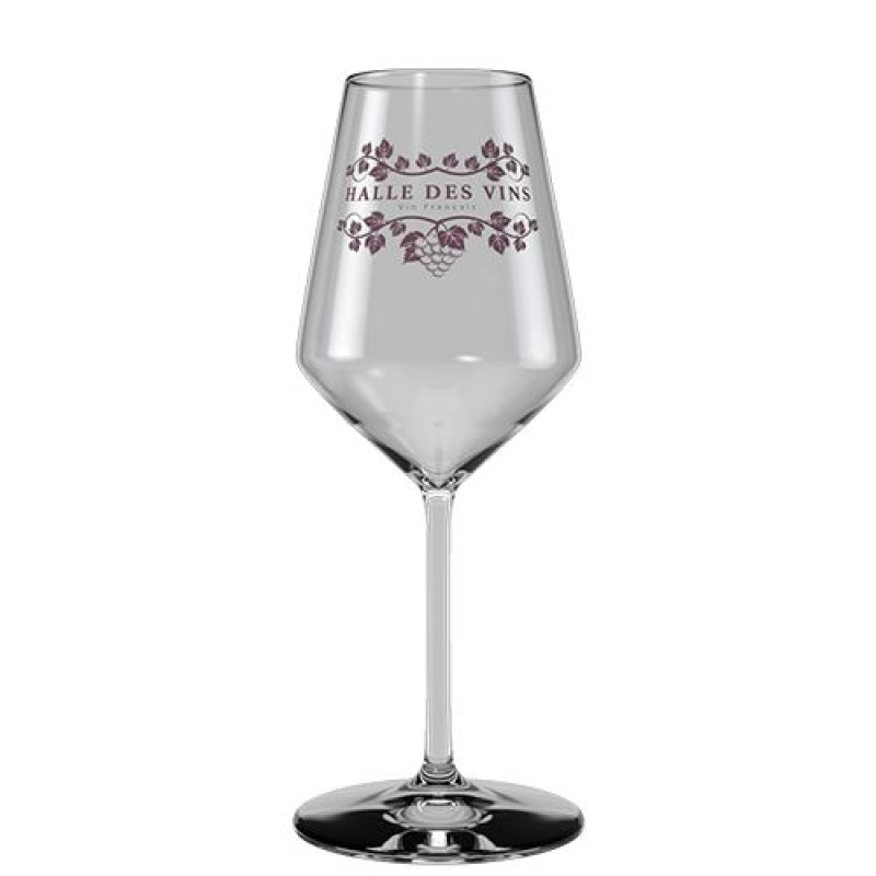 Verres à vin en Tritan plastique réutilisables 47 Cl, blanc