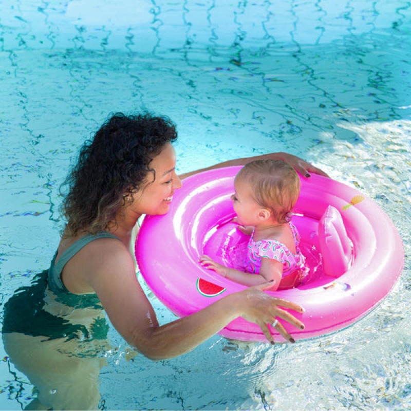 Maillot De Bain Bouée Intégré Bébé - Flotteur Intégré, Sécurité Piscine/plage, Garçon/fille, Aide à La Flottaison - 14