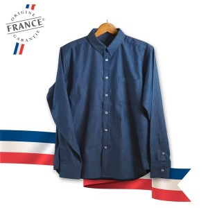 Chemise denim fabriquée en France