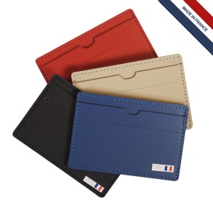 Porta carte in pelle régé.