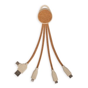 Câble de charge promotionnel multi-embouts 2 en 1