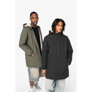 Veste écoresponsable imperméable doublée en sherpa unisexe