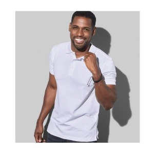 Polo manches courtes publicitaire homme