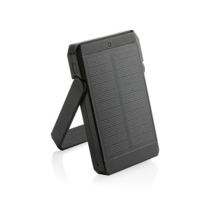 Powerbank solaire avec logo 5000mAh et 10W en plastique RCS Skywave