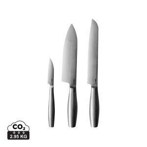 BOSKA Set de 3 couteaux de cuisine personnalisables Copenhagen