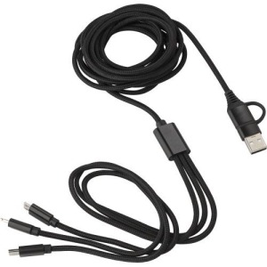 Câble de charge publicitaire en nylon Sable
