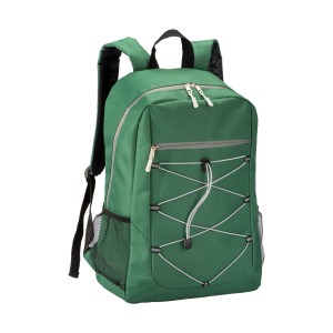 Sac à dos personnalisable en polyester 600D avec 4 poches dont 2 latérales en filet