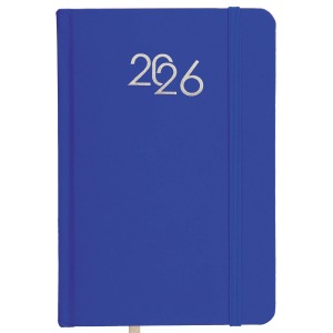 Agenda journalier publicitaire 2026, couverture rigide en carton laminé