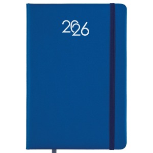 Agenda journalier avec logo 2026 avec couverture rigide en PU