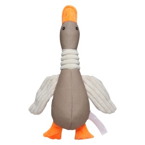 Peluche publicitaire canard pour chien MBW