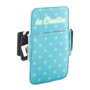 Brassard avec logo néoprène pour téléphone avec marquage all-over