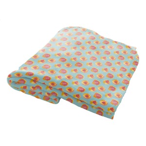 Couverture polaire personnalisée marquage sur toute la surface
