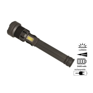 Lampe-torche publicitaire rechargeable 3 en 1 'Rigel' XL