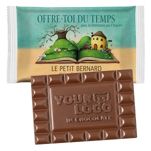 Tablette de chocolat personnalisable personnalisée 60g