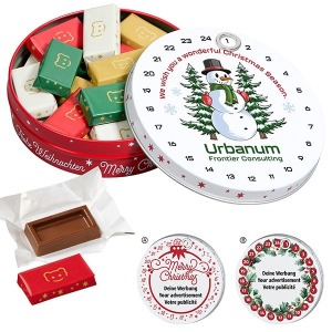 Calendario dell'Avvento magnetico con Napolitani di Choco Company