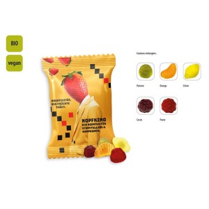 BIO Mini Fruits vegan en sachet promo