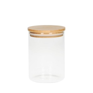 Récipient en verre bambou 700ml