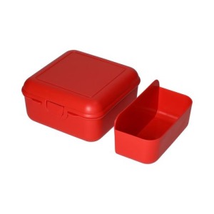Boîte à déjeuner Cube de luxe avec une coupe de séparation, réutilisable