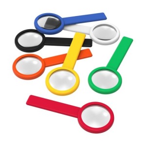 Loupe publicitaire grossissement x 5