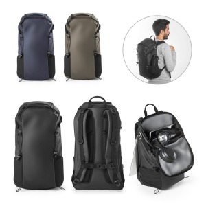 Sac à dos de randonnée avec logo avec revêtement imperméable - Alasca