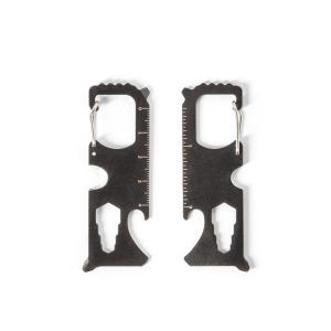 Carte 8 fonctions en acier inoxydable