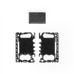 Carte 20 fonctions en acier inoxydable