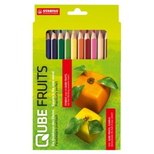 STABILO publicitaire GREENtrio Set de 12 crayons de couleur