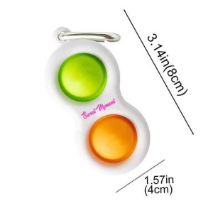 Porte-clé Pop it personnalisable