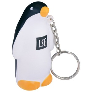 Portachiavi pinguino anti-stress